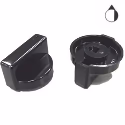 MANOPOLA CANDY SOVRANA ESTERNO 38 NERO GAMBO 6 +1