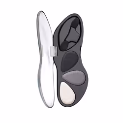 Deborah Milano Ombretto Trio Hi-tech Black 1 2.4g, Solido, Smoky, Nero, Black, 3 colori, Metallico