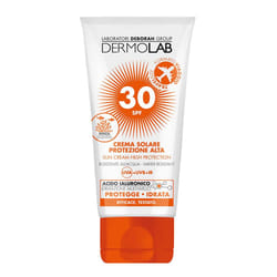 Dermolab Crema Solare SPF 30 Viso E Corpo Formato Viaggio Protezione Alta 50ml