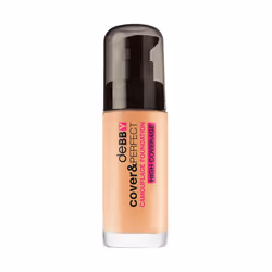 deBBY cover&PERFECT CAMOUFLAGE FOUNDATION 03 - natural, Flacone a pompa, Liquido, Correzione del colore, Opacizzante, Natural ...
