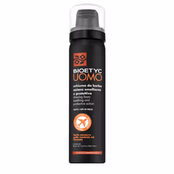 Bioetyc Uomo Schiuma Da Barba Formato Viaggio 75ml, Balsamo da barba, Uomo, Pelle universale, 75 ml, Antirughe, Idratante, Se ...