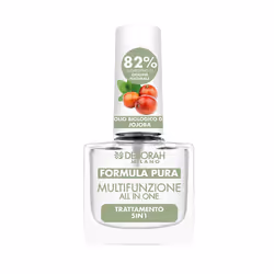 Deborah Milano Smalto Multifunzione Formula Pura 8.5ml, 8,5 ml, Trasparente, Cura, Nutrimento, Brillante, Trasparente, Spazzo ...