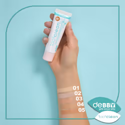 deBBY 100%clean Fondotinta Perfezionatore 05 caramel