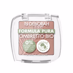 Deborah Milano Ombretto Formula Pura Mono Bio 5 Pink, Polvere, Smoky, Levigante, Rosa, Pink, 1 colori, Satinata