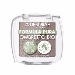 Deborah Milano Ombretto Formula Pura Mono Bio 9 Mat Grey Brown, Polvere, Smoky, Levigante, Grigio, Mat Grey Brown, 1 colori,  ...