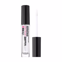 deBBY kissME LIPGLOSS 01 - transparent, Trasparente, transparent, Idratante, Volumizzante, Donna, Lucida, Acido ialuronico