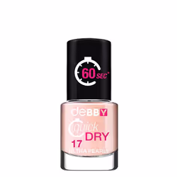 deBBY quickDRY 17 pearly rose, Rosa, pearly rose, Colorante, Perlato, Bottiglia, Spazzola
