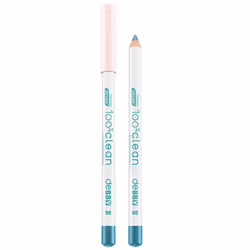 deBBY 100%clean MATITA OCCHI 6 - blue jeans, Kohl, Matita, Blu, blue jeans, Luminoso, Petrolato, Silicone