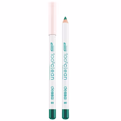 deBBY 100%clean MATITA OCCHI 8 - emerald green, Kohl, Matita, Verde, emerald green, Luminoso, Petrolato, Silicone