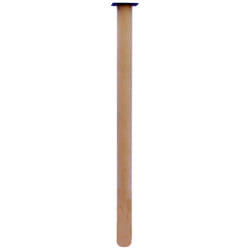 Masidef Gamba cilindrica in legno grezzo 750 h mm