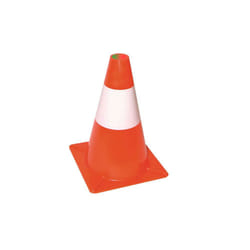 Masidef Cono segnaletico - bianco/rosso - H. 30 cm., colore Bianco/Rosso