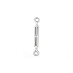 Masidef Tenditore a 2 occhi M8 mm. in acciaio zincato