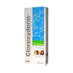 Clorexyderm Shampoo Disinfettante da 250 ml per cani e gatti