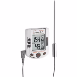 Termometro e timer digitale per arrosto TFA. Per la preparazione ottimale di carne e pollame attraverso il monitoraggio della ...