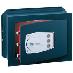 Technomax - Cassaforte a Muro a Chiave + Combinazione Serie Gold 480X420X280Mm