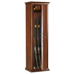 Armadio Di Sicurezza A Chiave Per 7 Fucili Serie Riv. Legno Technomax 1520x470x360mm