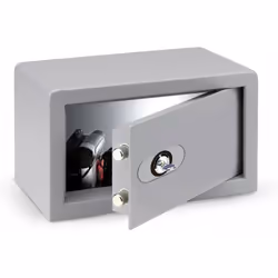 CARATTERISTICHE TECNICHE - Spessore porta: 5 mm. - Spessore corpo: 1,5 mm. - Serratura a cilindro con chiave a profilo specia ...
