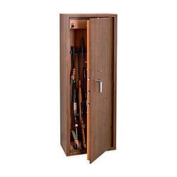 Technomax - Fuciliera con tesoretto rivestita in legno technosafe matcl - 5 Chiave a Doppia Mappa