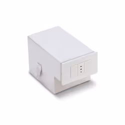 Cassaforte Invisibile a Muro Finta Presa di Corrente Elettrica a Chiave con Cassetto e Vano Technomax Sm/2