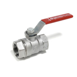 Giacomini - Valvola a sfera attacchi f-f maniglia a leva passaggio standard R250D 3/8'