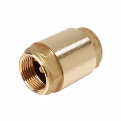 Valvola di ritegno a disco Giacomini in ottone con le seguenti caratteristiche: Con otturatore in materiale metallico Corpo i ...