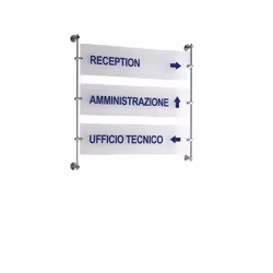 Tecnostyl TP002BS, Acrilico, Alluminio, Argento, Trasparente, 60 cm, 15 cm, 650 mm, 50 mm