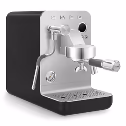 Smeg Macchina da caffè espresso Minipro Linea Collezione - Nero Opaco - EMC02BLMEU - Vista aggiuntiva 4
