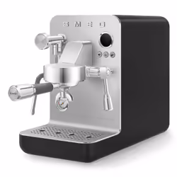 Smeg Macchina da caffè espresso Minipro Linea Collezione - Nero Opaco - EMC02BLMEU - Vista aggiuntiva 5