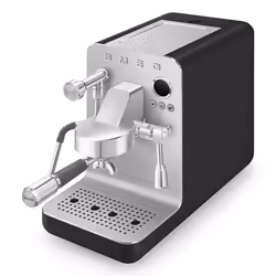 Smeg Macchina da caffè espresso Minipro Linea Collezione - Nero Opaco - EMC02BLMEU - Vista aggiuntiva 7