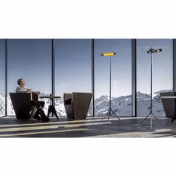 Palo Elegance H214 cm per Lampade Riscaldanti Elettriche Moel 4464 Nero - Vista aggiuntiva 2