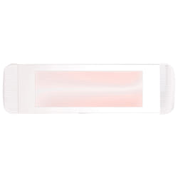 Stufa Elettrica ad Infrarossi 80x25x7,5 cm da Parete 1800W Moel Aaren Bianco