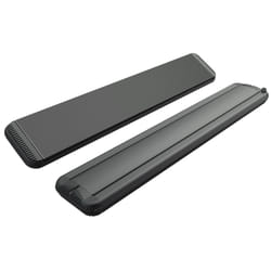 Stufa Elettrica ad Infrarossi 110x20,1x5,8 cm da Soffitto 1500W in Alluminio Moel Hot-Top Nera