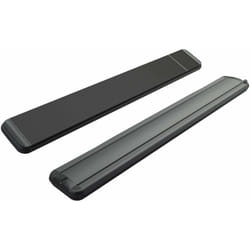 Moel - Stufa Elettrica ad Infrarossi 126x20,1x5,8 cm da Soffitto 1500W in Alluminio Dimmerabile Hot-Top Nera