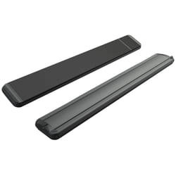 Stufa Elettrica ad Infrarossi 141x20,1x5,8 cm da Soffitto 1800W in Alluminio Dimmerabile Moel Hot-Top Nera