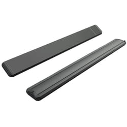 Stufa Elettrica ad Infrarossi 171x20,1x5,8 cm da Soffitto 2400W in Alluminio Dimmerabile Moel Hot-Top Nera