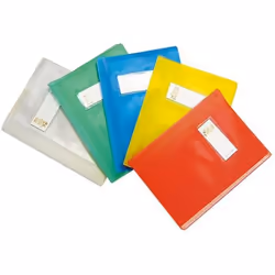 BALMAR 2000 Coprimaxi Kristal Vetro copertina per quaderno PVC laccato Bianco 30 pz, PVC, Bianco, 305 mm, 445 mm, 30 pz