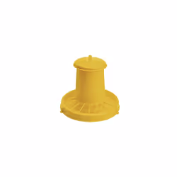 Alimentatore del marchio Kerbl automatico per uccelli Corral con una capacità di 10,5 litri. Colore giallo. Composizione: bas ...