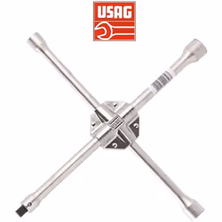 USAG CHIAVE A CROCE 272 CA PER DADI RUOTE RUOTA CAMION RIMORCHI 24 27 32 E 3/4 FORNITA SENZA QUADRO MASCHIO INTERCAMBIABILE ( ...