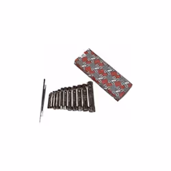 Codice: U02880282 Marca: USAG. Serie 12 chiavi tubo trafilate tubolari Bocche esagonali Acciaio Cromo Vanadio esecuzione crom ...