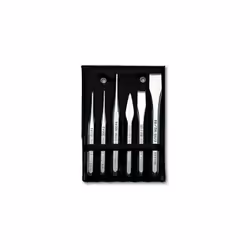 Acciaio al Cromo Vanadio N.2 Scalpelli tipo 362 dim. 125-150 N.1 Ugnetto tipo 364 dim. 125 N.2 Punzoni tipo 366 dim. 3x125 4x ...