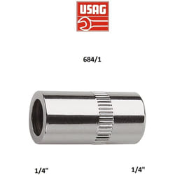 Usag - 684 /1 bussola bussole portainserti inserto attacco 1/4'-1/4' cromo vanadio