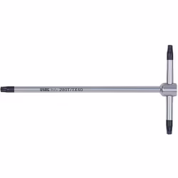 CHIAVI CHIAVE A T CON IMPRONTA TORX TX USAG 280 TTX PROFESSIONALI Caratteristiche Acciaio speciale altamente legato al Silici ...
