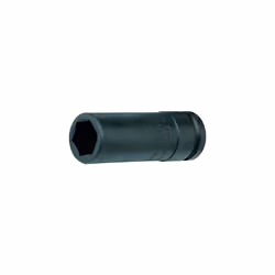 CHIAVE A BUSSOLA BUSSOLOTTO LUNGA RINFORZATA NERO PROFESSIONALE USAG 235 1/2 ML ADATTA PER PISTOLE PNEUMATICHE E LAVORI GRAVO ...