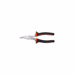 PINZA A BECCHI PIATTI PIEGATI LUNGHI PROFESSIONALE USAG 131 AP Superficie di presa zigrinata Impugnature ergonomiche bimateri ...