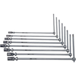 Serie set 8 chiavi a snodo snodate con bocca esagonale Usag 276 CE/SE8 professio