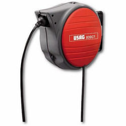 Usag 939 C1 Rocchetto montato a muro Automatico Nero, Rosso