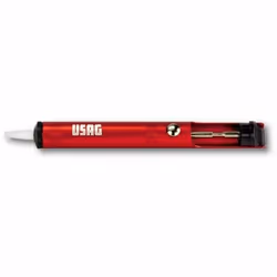 Usag 065 C, Pompa dissaldante, Usag, Nero, Rosso, Acciaio inox, 2 pz, 200 mm, 2,4 mm