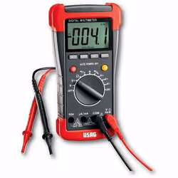 Usag 076 A, LCD, Batteria, 9V