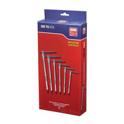 Usag - 280 TK/SE6 serie kit 6 chiavi a t maschio esagonali impugnatura scorrevole