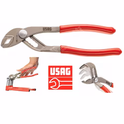 USAG 178 N 180-250 PINZA REGOLABILE A PAPPAGALLO CON CERNIERA SOVRAPPOSTA PROFESSIONALE Modello regolabile a 6 posizioni Mani ...